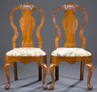 Four 18th c. George I Side Chairs