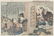 Five Utagawa School Shunga Color Woodblock Prints - 9