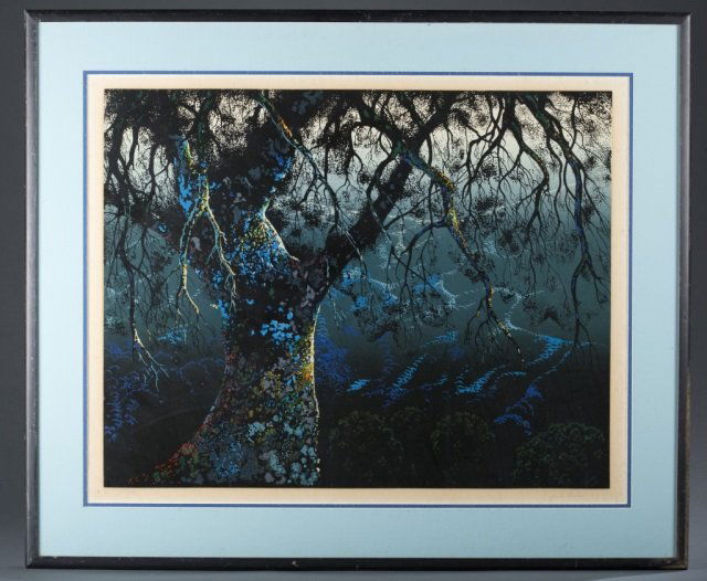 Eyvind Earle (America/New York 1916-2000). (1 of 4)