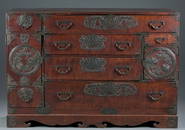 19th/20th c. Japanese Tansu Kimono Chest.