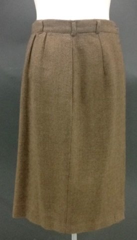 Three Wool Knee-Length A-Line Skirts. (1 of 10)