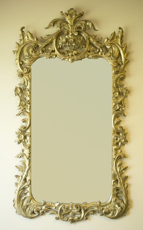 Late 19th/Early 20th c. Gilt-Framed Mirror. (1 of 5)