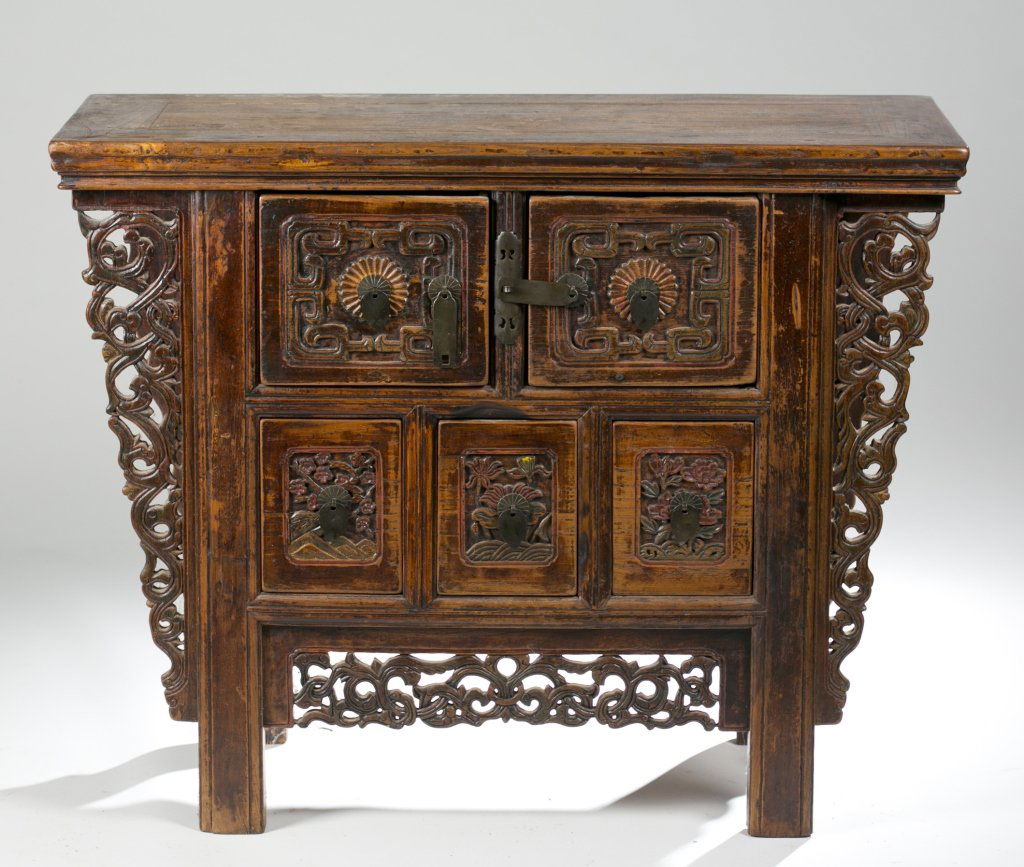 19th/20th c. Japanese Carved Console Table. (1 of 7)