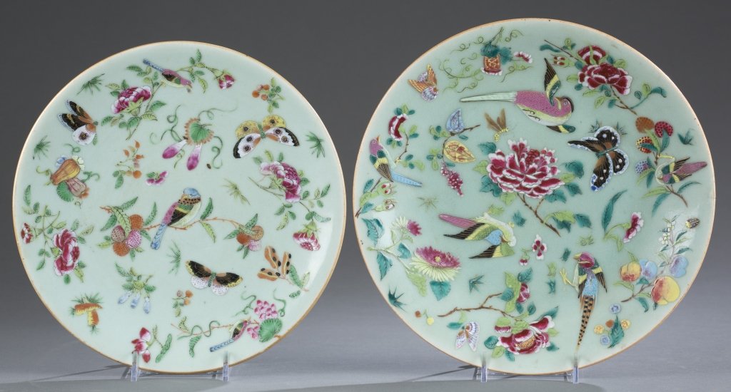 Two Dao Guang Period Qing Export Plates. (1 of 10)