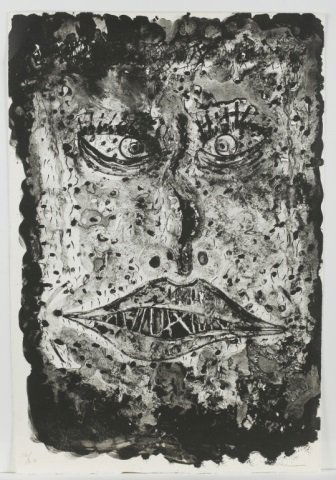 Rafael Ferrer (Puerto Rico, b. 1933).: "Tamarind." Lithograph edition 10/20. Signed l.r. Unframed. 20" x 13 1/2".