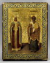 A 19th Century Russian icon of “Holy Princess Olga” and