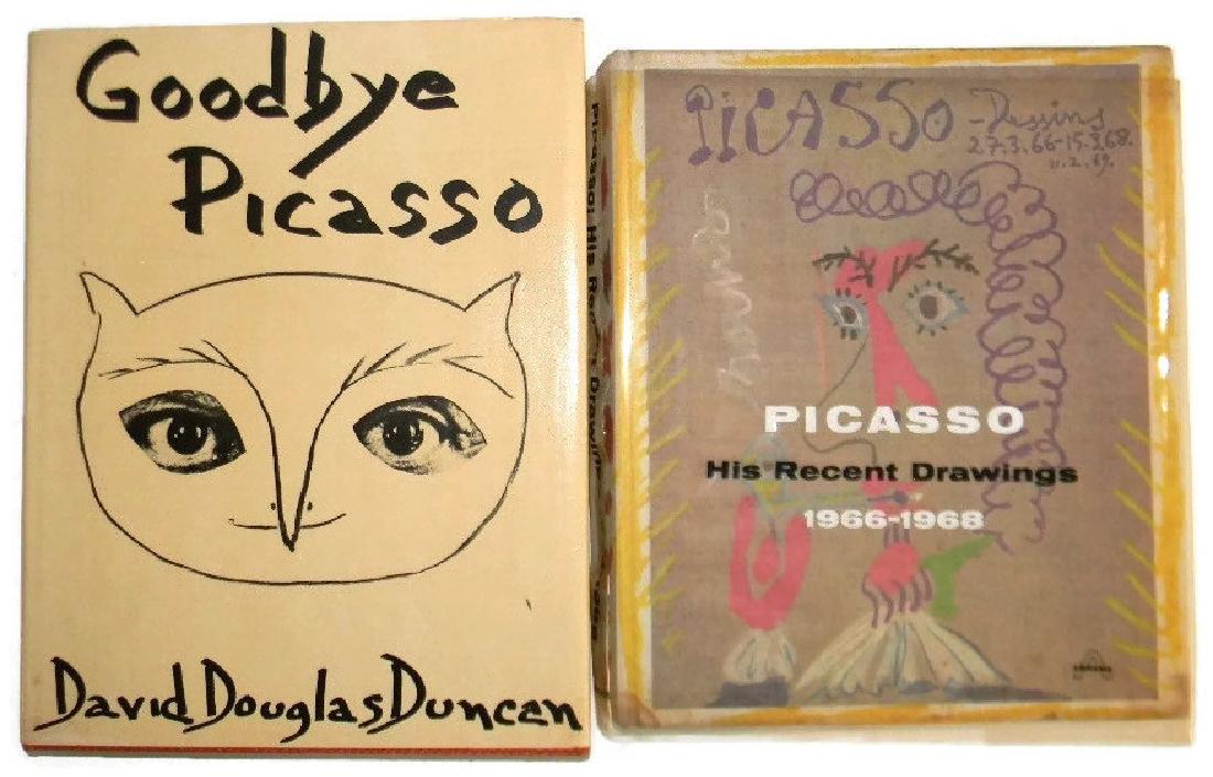 2 1ST ED BOOKS: GOOD BYE PICASSO & RECENT DRAWINGS (1 of 10)