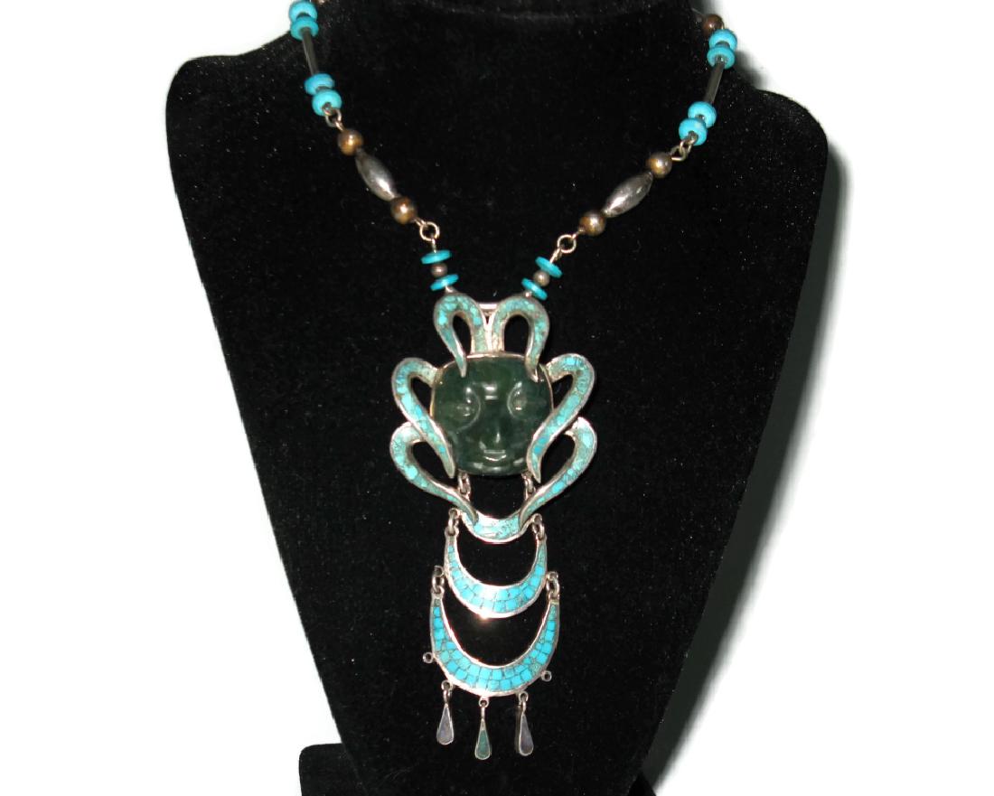 CECILIA TONO TAXCO PENDANT /BROOCH & NECKLACE (1 of 10)