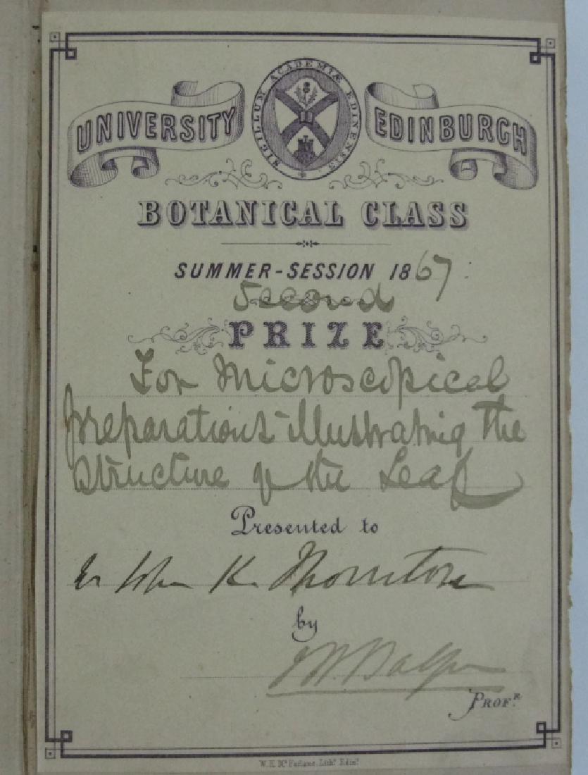 BOOK: 1862 MICROSCOPE & ITS REVELATIONS -BALFOUR (1 of 9)