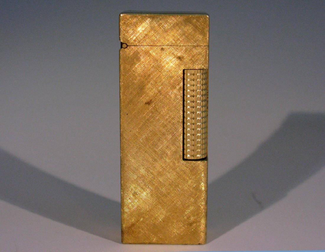 DUNHILL ROLLAGASS LIGHTER 14K GOLD (1 of 5)