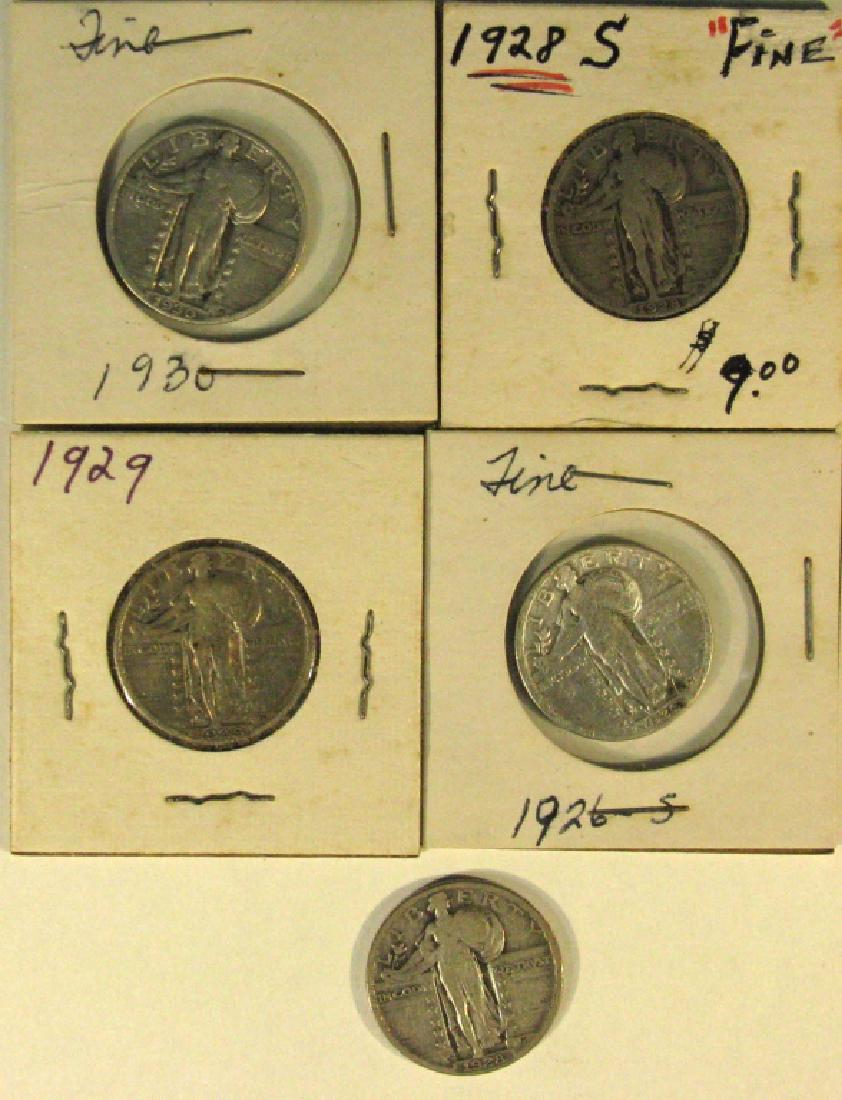 5 STANDING LIBERTY QUARTERS (1 of 5)