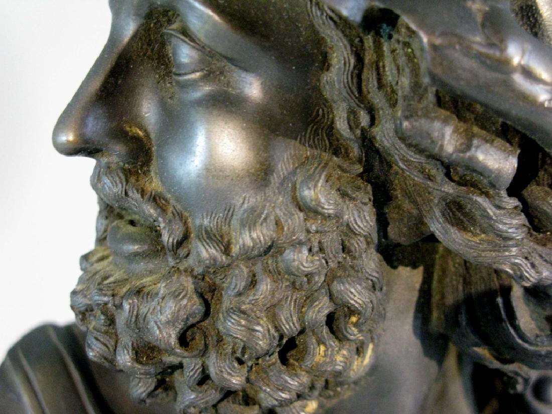 GRAND TOUR BRONZE BUST OF PERICLES (1 of 8)
