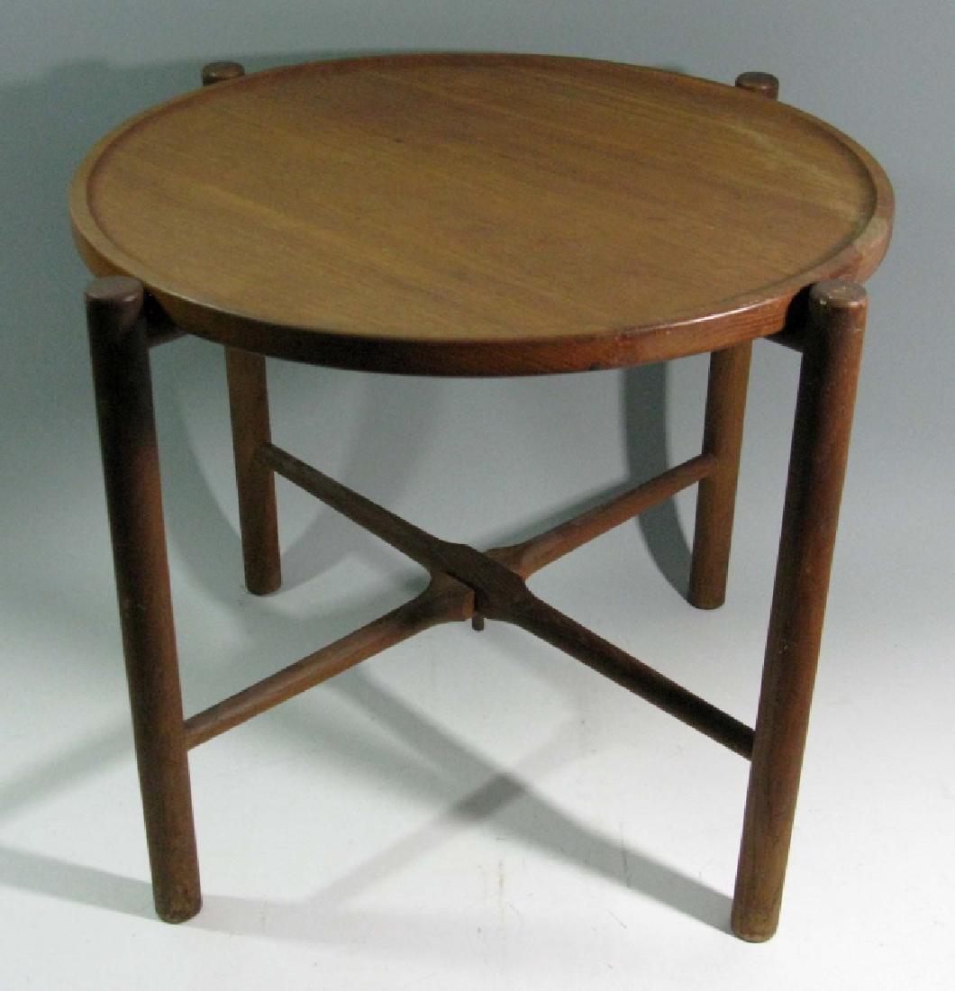 HANS WEGNER DANISH FOLDING TEAK WOOD TABLE (1 of 5)