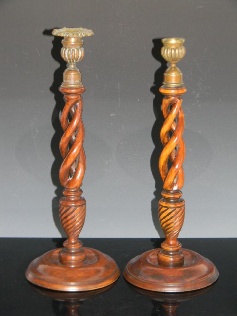 THEODORE ALEXANDER BARLEY TWIST CANDLE STICKS (1 of 7)