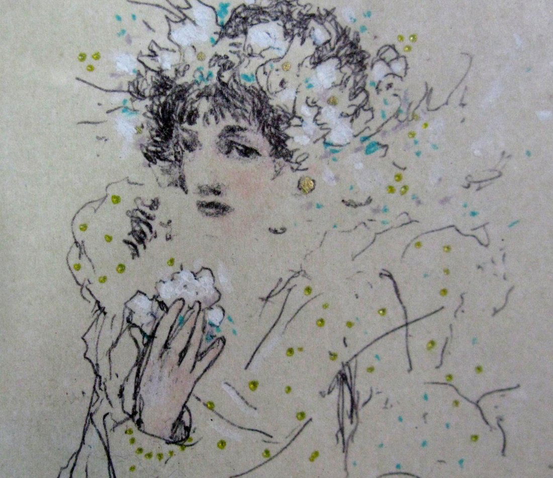 RONALD PAUL SEYMOUR FIGURATIVE DRAWING /  ILLUSTRATION (1 of 5)