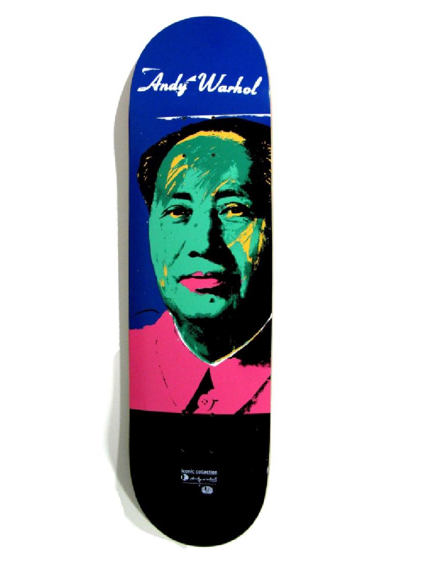 ANDY WARHOL X ALIEN WKSHOP SKATEBOARD CHAIRMAN MAO (1 of 6)