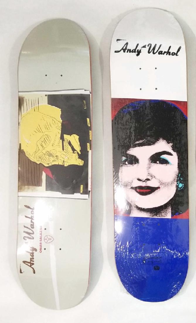 AFTER ANDY WARHOL SKATEBOARD DECKS KENNEDY SALAZAR (1 of 3)