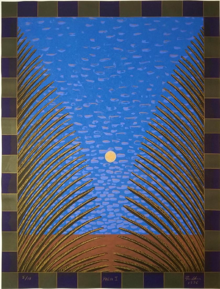 FRANK FAULKNER SCREENPRINT WITH GOLD PRISMACOLOR (1 of 6)