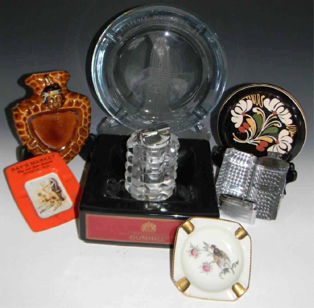 CIGAR ASHTRAYS & LIGHTERS DUNHILL, RONSON (1 of 15)