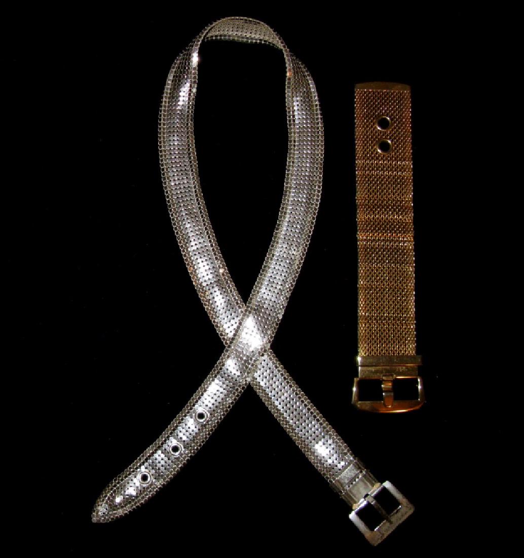 WHITING AND DAVIS MESH BELT & BRACELET (1 of 5)