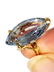 CUSTOM 18K GOLD RING 6.14 CARAT BLUE SPINEL - 4