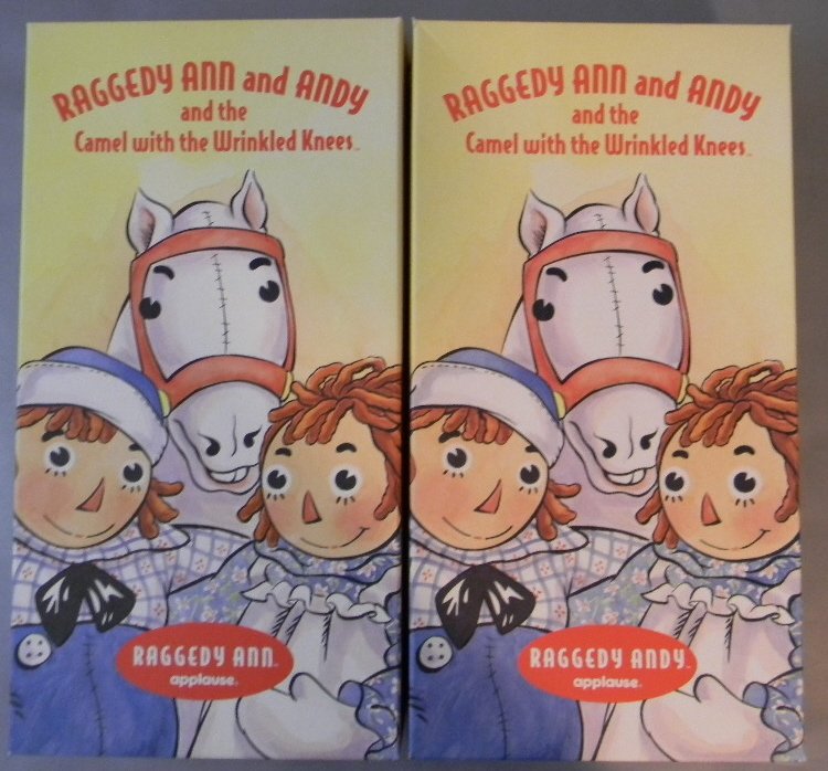 Johnny Gruelle Raggedy Ann & Andy Ltd Ed NIB: Johnny Gruelle Raggedy Andy & Annie Ltd Ed plush dolls by Applause. Released in a limited edition of 10,000 in 1994 after the illustration's in Johnny Gruelles classic, Raggedy Ann and Andy and the Ca