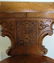 THE BEST 19TH C SHIP CAPTAIN'S SWIVEL CHAIR P&O SNC Co - 3