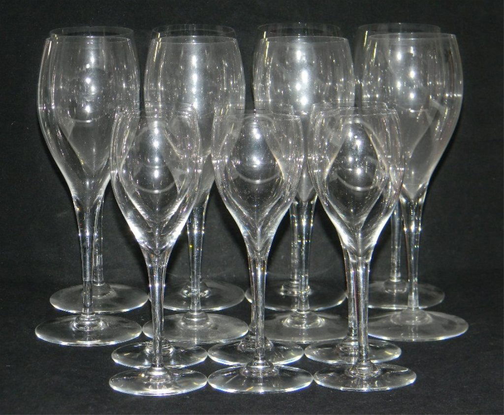 BACCARAT CRYSTAL STEMWARE ST. REMY PATTERN 1