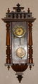 EUROPEAN ART NOUVEAU REGULATOR WALL CLOCK