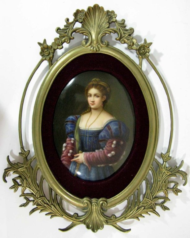 PORCELAIN PLAQUE AFTER TITIAN of KPM QUALITY (1 of 10)