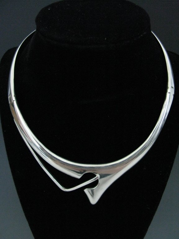 LOS BALLESTEROS TAXCO STERLING COLLAR NECKLACE (1 of 4)