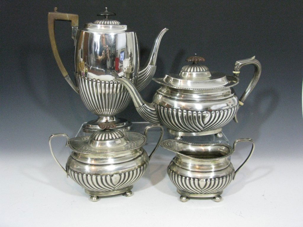 5 PC. STERLING KENTSHIRE TEA & COFFEE SERVICE (1 of 10)