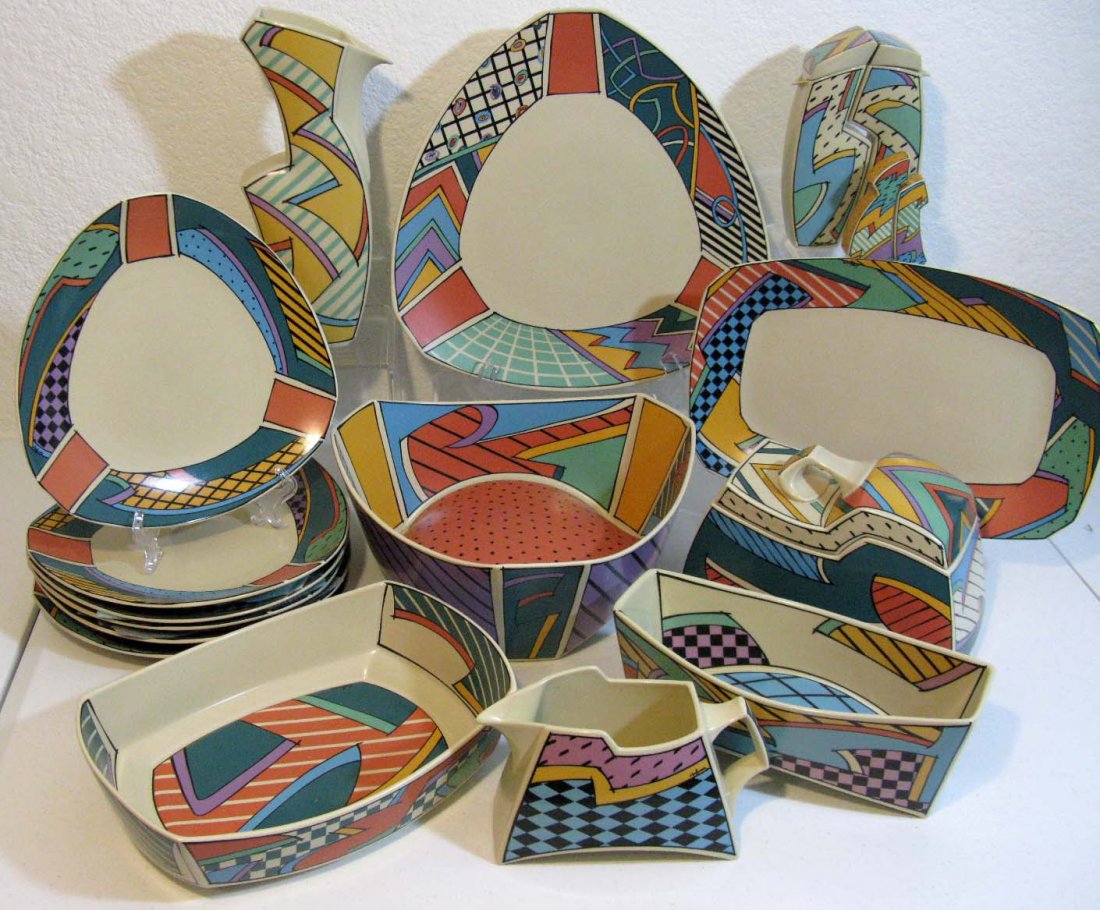 43 PC. ROSENTHAL DOROTHY HAFNER FLASH DINNER SERVICE (1 of 10)