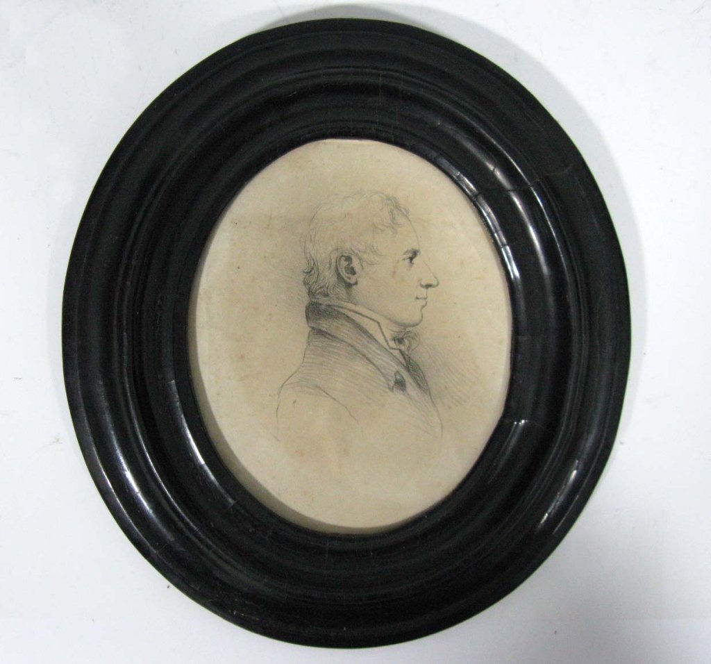 DRAWING PROFILE OF EARL BENJAMIN DISRAELI (1 of 4)