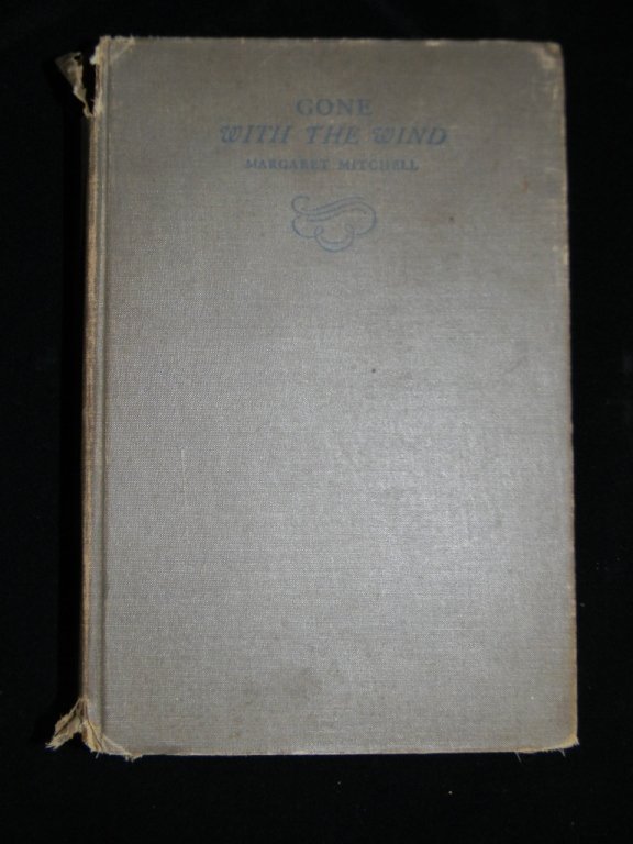 BOOK GONE WITH THE WIND MARGARET MITCHELL MAY 1936 1ST (1 of 7)