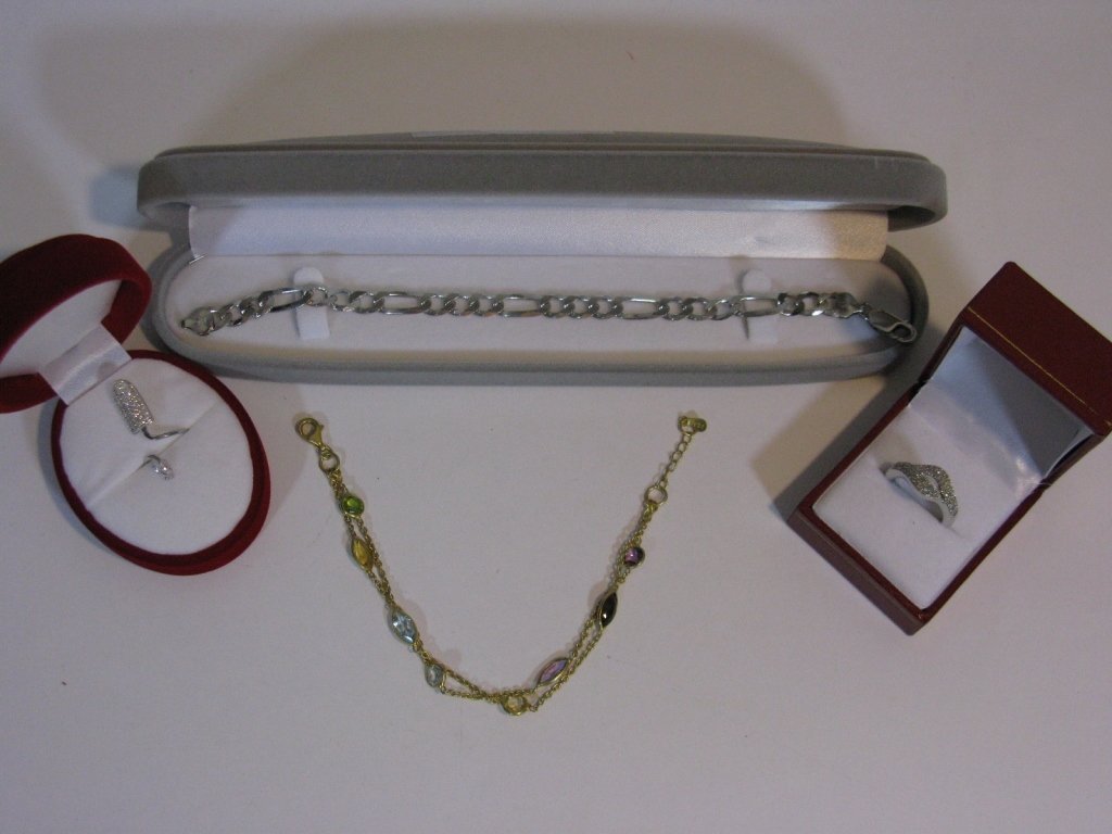JEWELRY: SILVER & DIAMOND & GEMS (1 of 5)