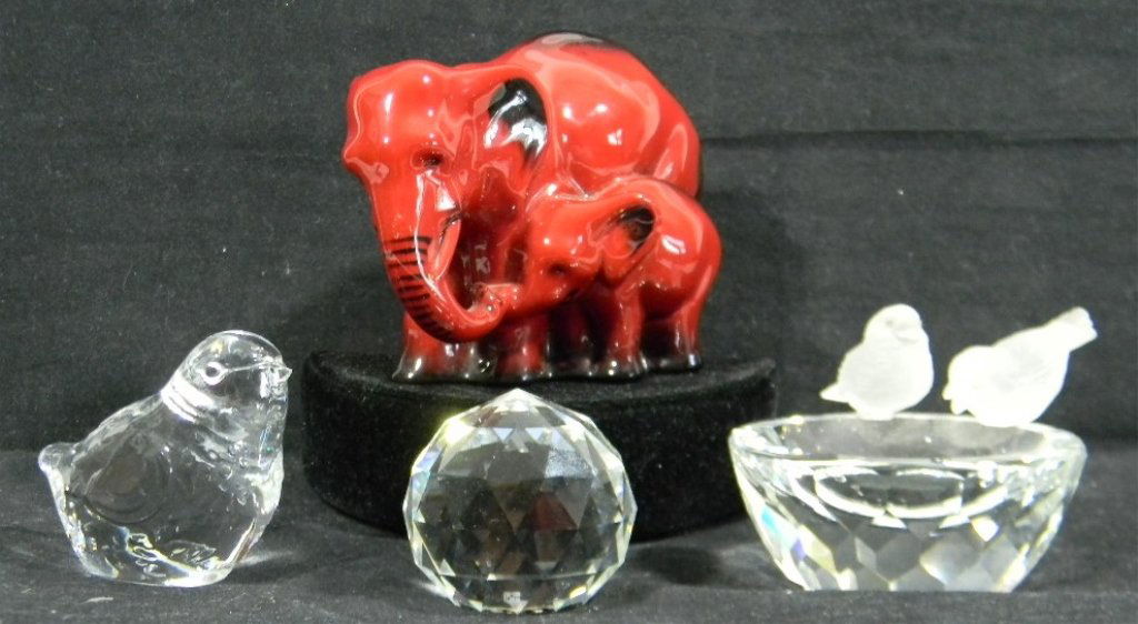 ANIMALS - DOULTON, SWAROVSKI & BACCARAT CRYSTAL (1 of 10)