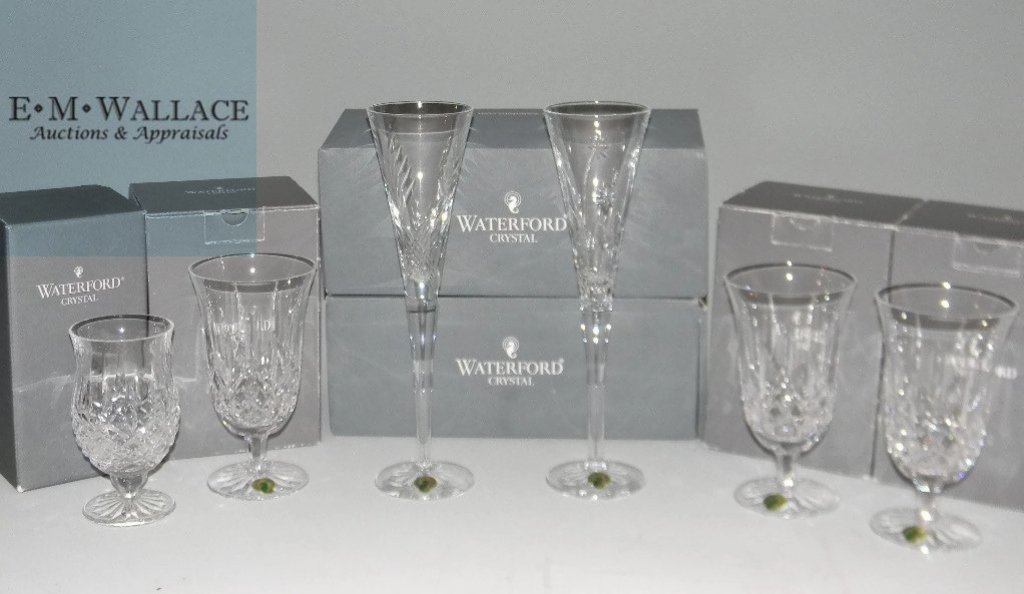 WATERFORD CRYSTAL LISMORE STEMWARE (1 of 10)