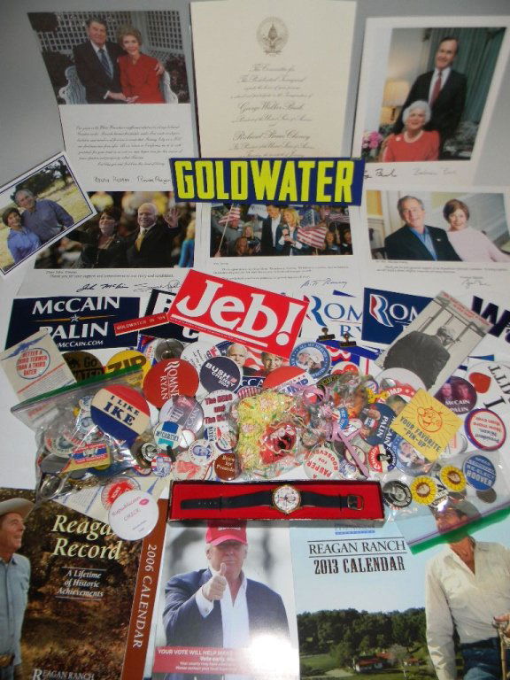 VINTAGE REPUBLICAN PRESIDENTIAL CAMPAIGN EPHEMERA (1 of 6)