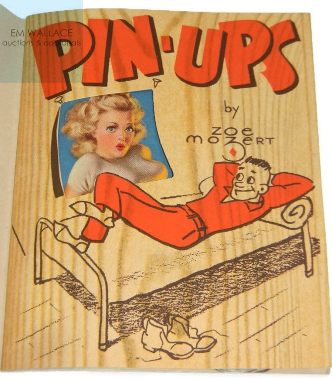 1944 RAILLEY PIN IT UPS BOOK ZOE MOZERT (1 of 9)
