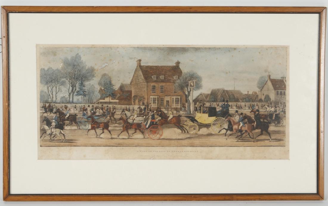 Antique British Hand Colored Sporting Engraving (1 of 1)