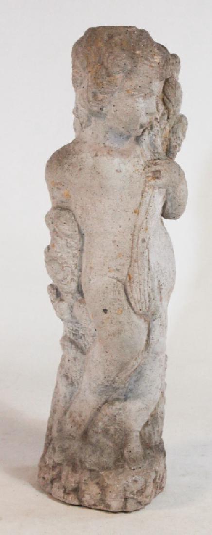 Cast stone Figural Garden Slate (1 of 1)