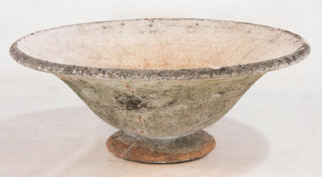 Art Deco Style Cast Stone Garden Basin (1 of 2)