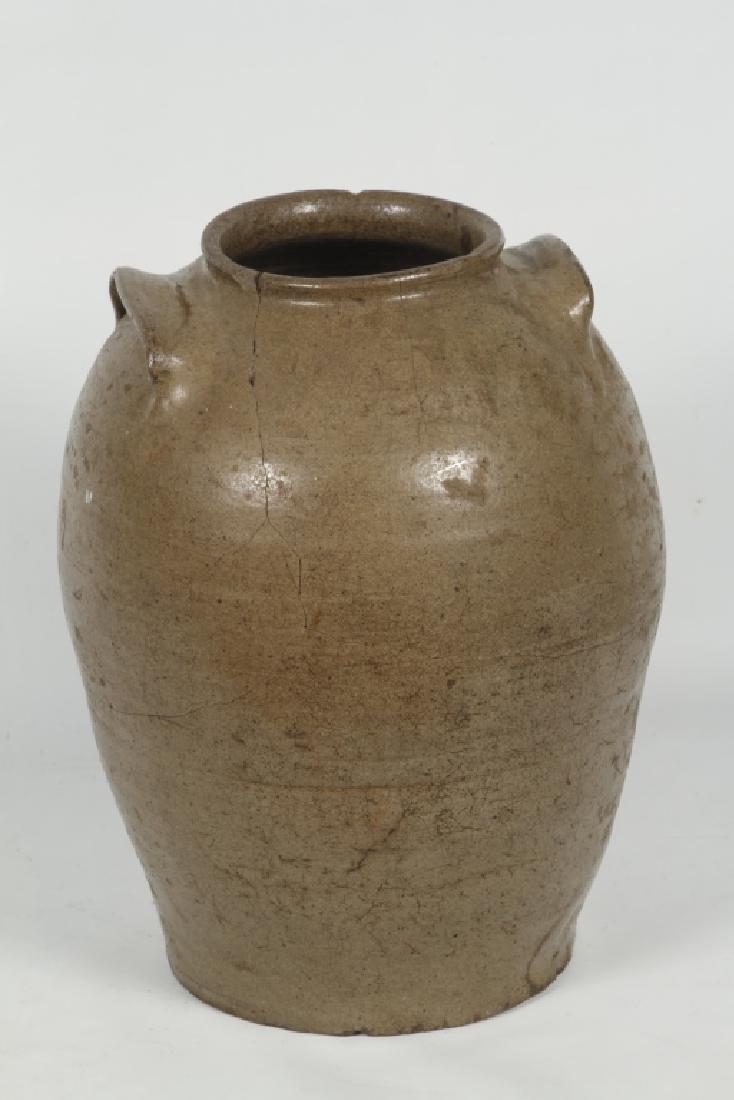 Early Marked Southern Stoneware Storage Jar (1 of 5)
