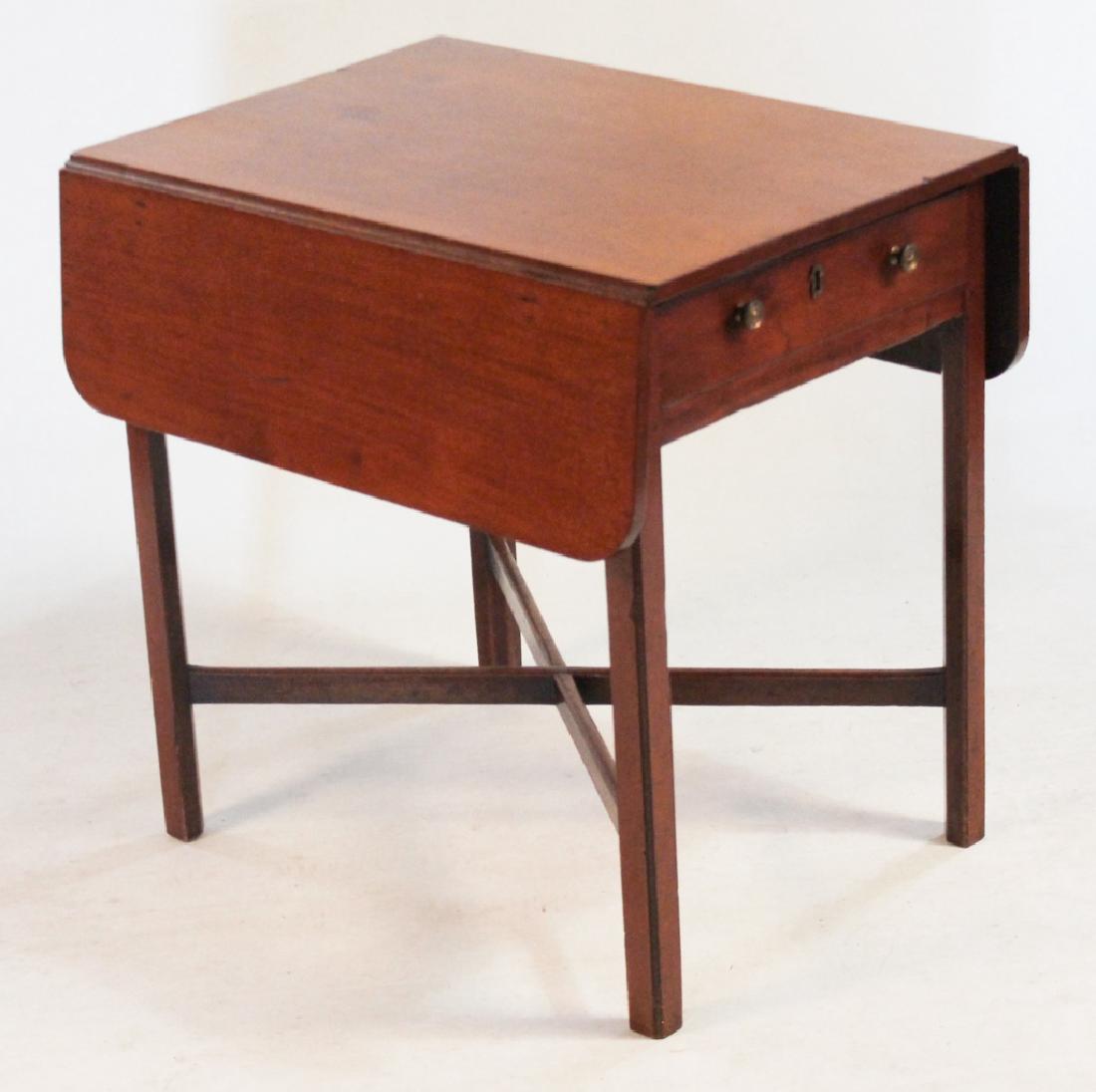 George III Mahogany Pembroke Table (1 of 2)