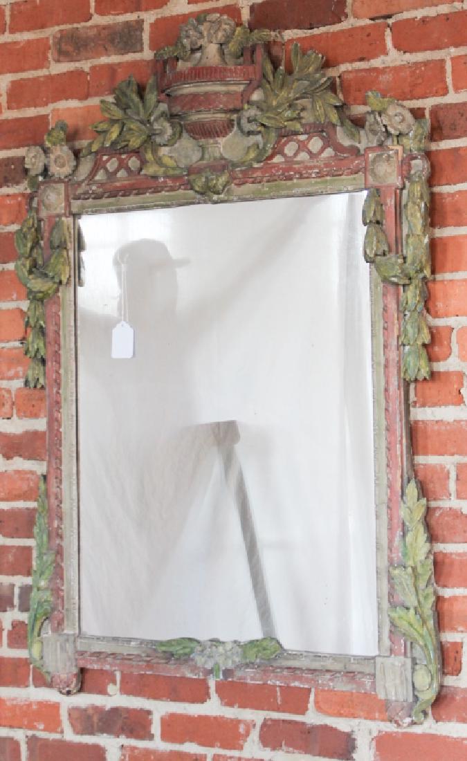 Polychrome Decorated Pier Mirror (1 of 6)