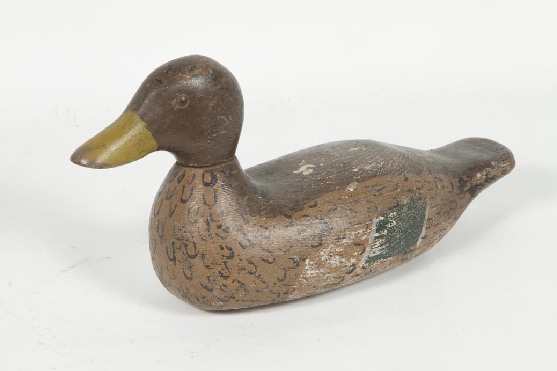 Antique Carved & Painted Duck Decoy (1 of 1)