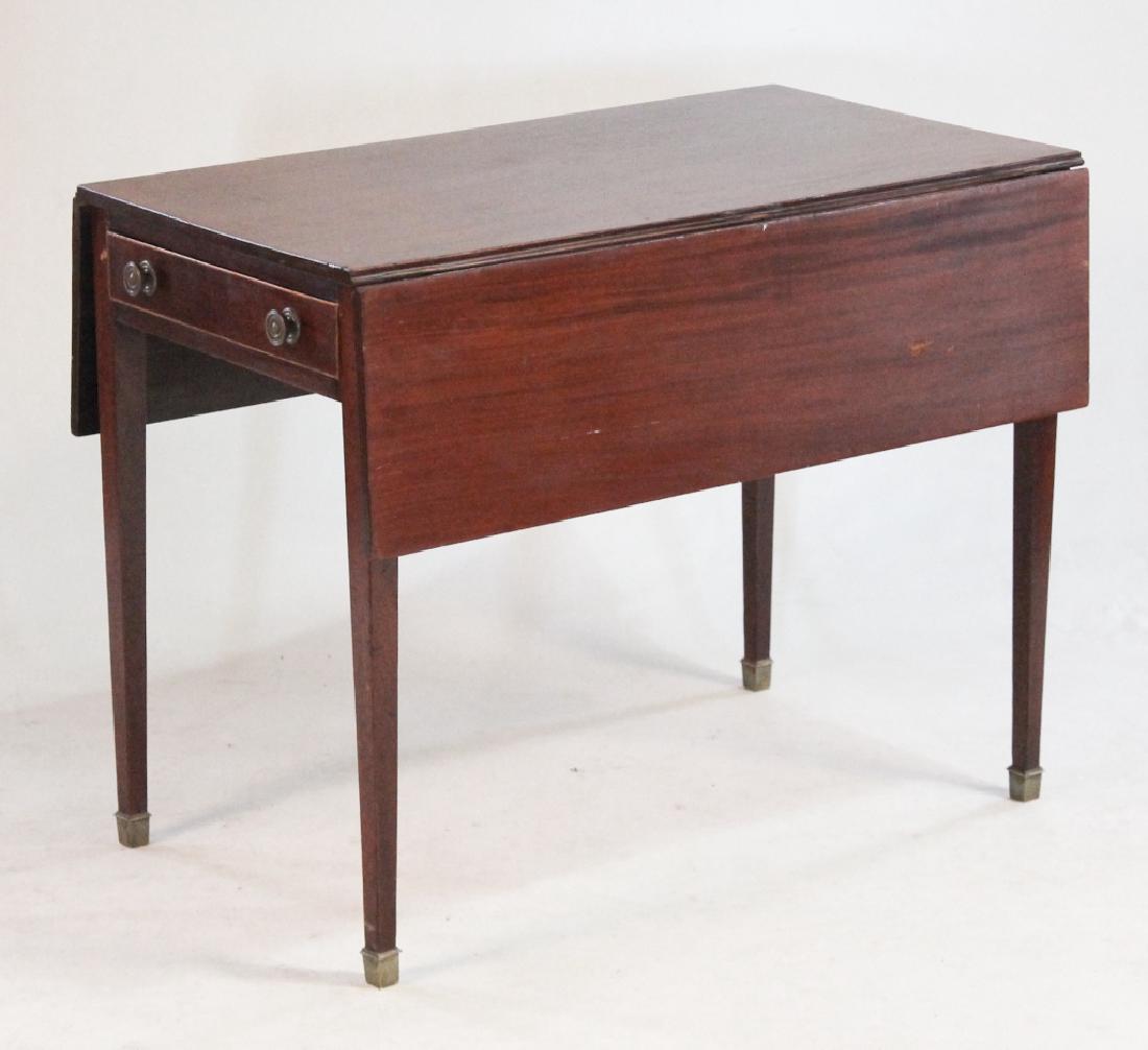 George III Mahogany Pembroke Table (1 of 1)