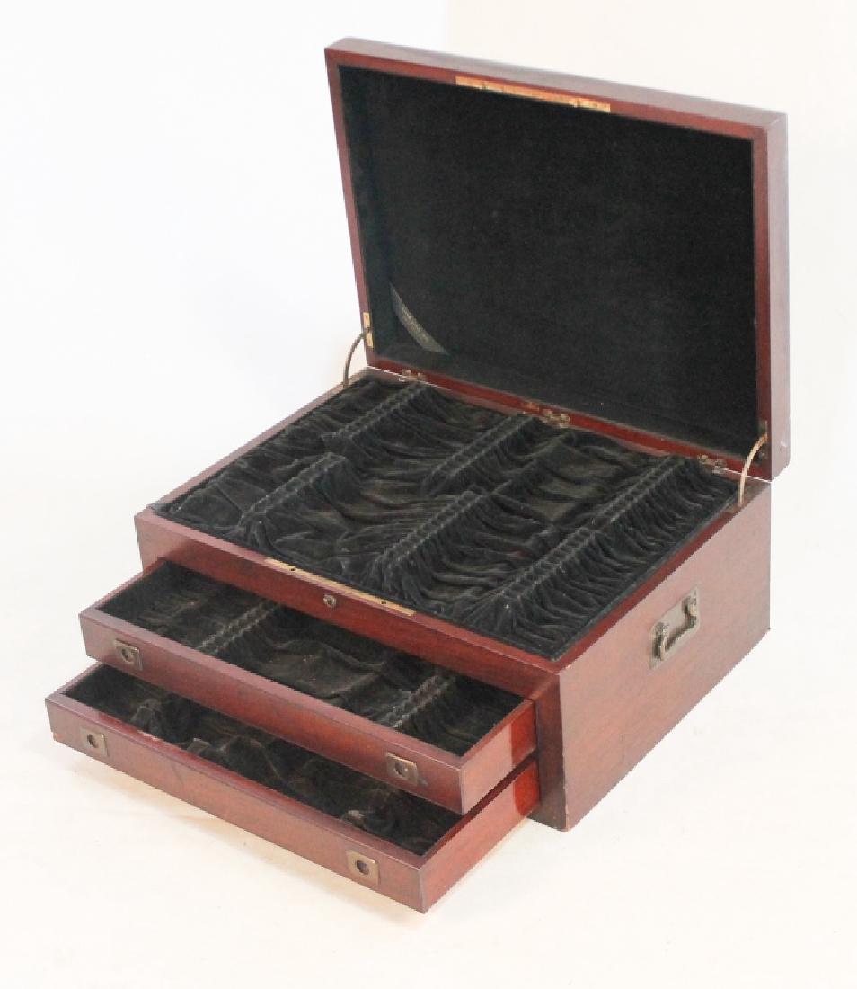 Large Mahogany Silver Chest (1 of 1)