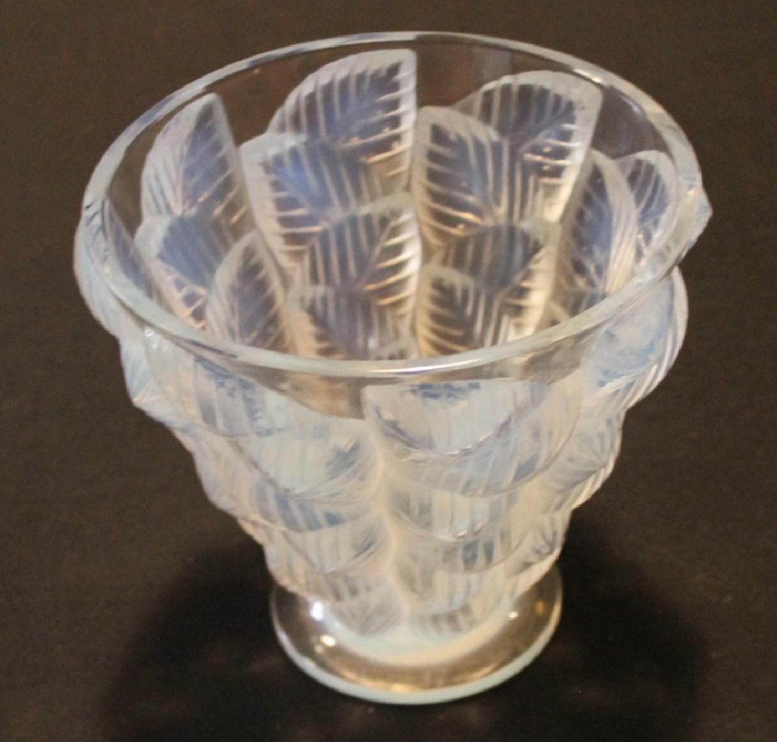 Art Deco Lalique Art Glass Vase (1 of 2)